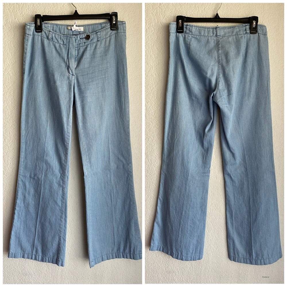 BCBGeneration Light Blue Wide Leg Pants